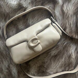 Coach Pillow Tabby 26 in Ivory